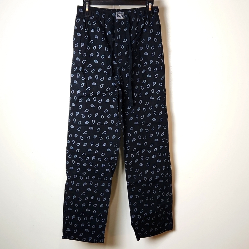 Lucky Brand Black label Paisley Clover design Pajama Pants sz-small